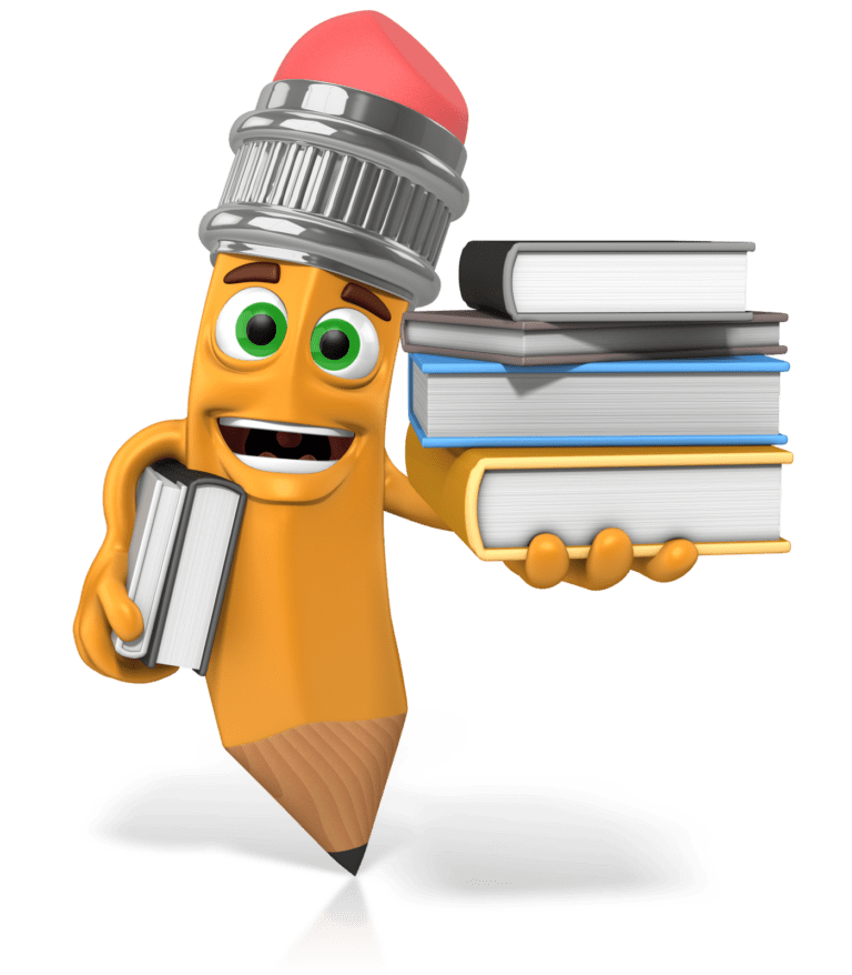 scribbles the pencil holding books 1600 clr 19962 768x878 1 - Clases de repaso personalizadas en Ciutadella de Menorca